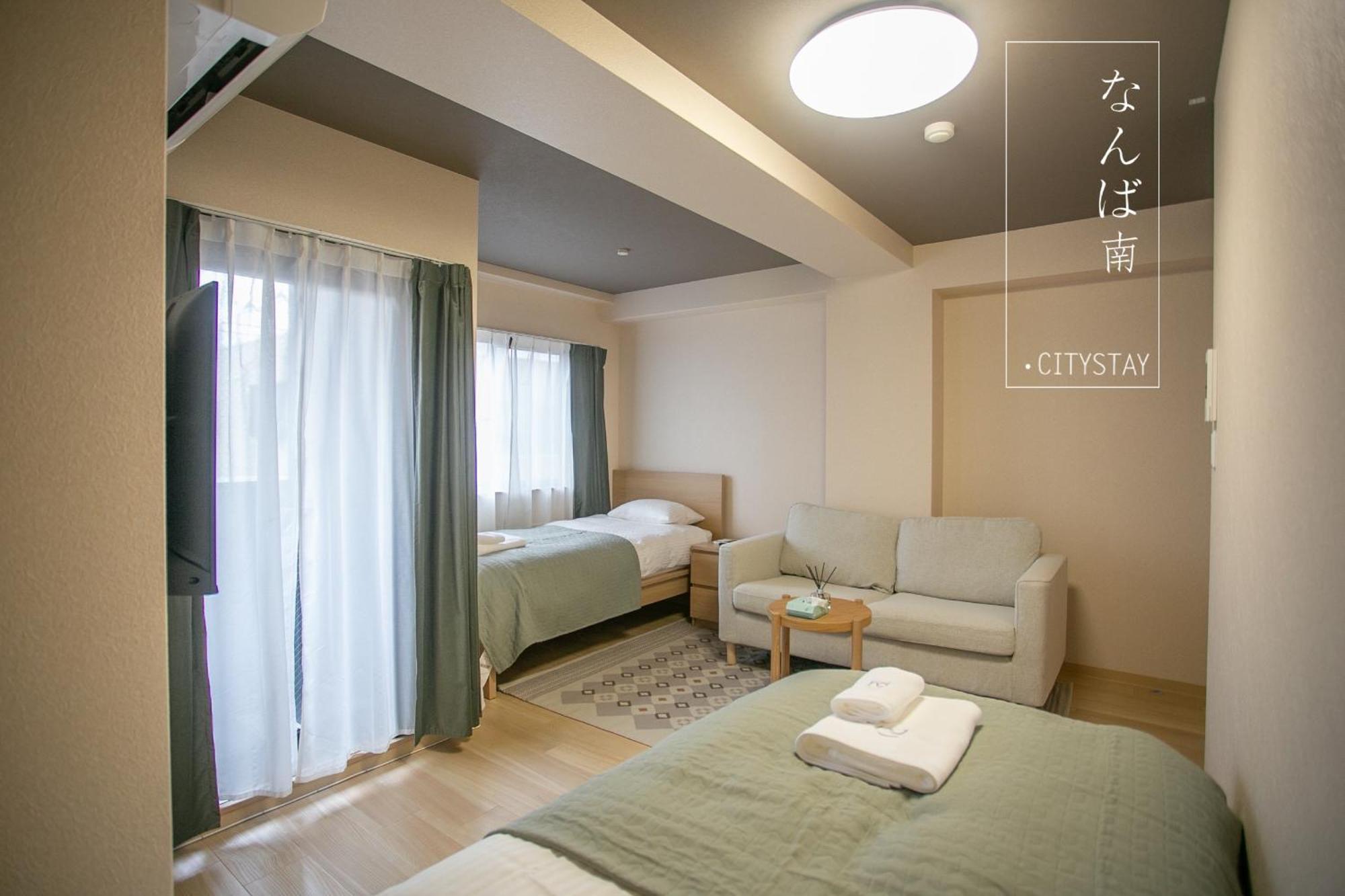 Citystay難波南 Osaka Buitenkant foto